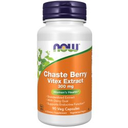   NOW Chaste Berry Vitex Extract 300 mg with Dong Quai (barátcserje kivonat angyalgyökérrel) kapszula 90 db