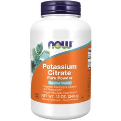   NOW Potassium Citrate 448 mg elemi kálium (szerves kálium-citrát) por 340 g