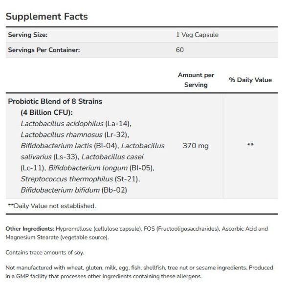 NOW GR8 - DOPHILUS probitikum kapszula 120 db