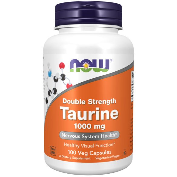 NOW Taurine Double Strength 1000 mg kapszula 100 db