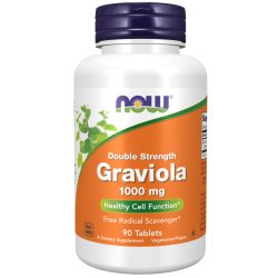 NOW Graviola Double Strength 1000 mg tabletta 90 db