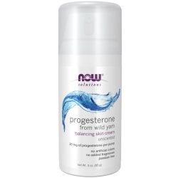   NOW Progesterone Cream Wild Yam (progeszteron krém natúr) 85 g