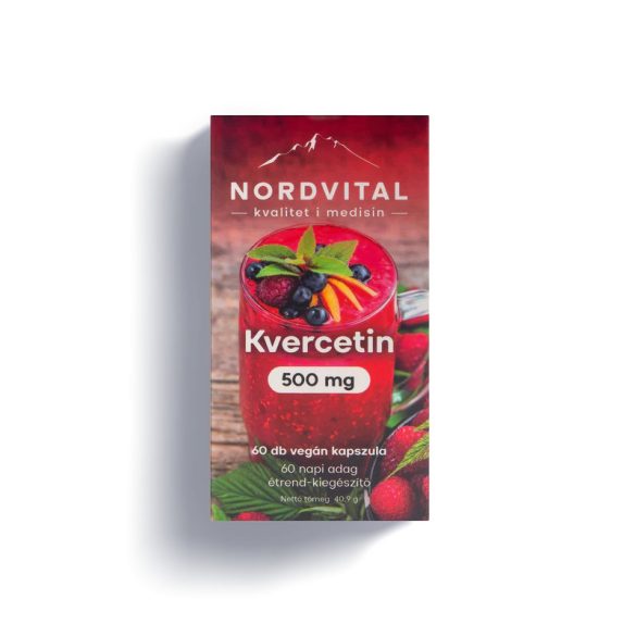 Nordvital Kvercetin 500 mg kapszula 60 db