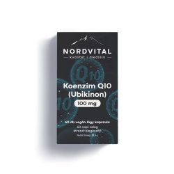 Nordvital Koenzim Q10 Ubikinon 100 mg kapszula 60 db