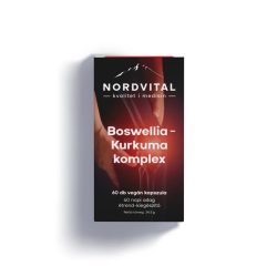 Nordvital Boswellia-Kurkuma kivonat komplex kapszula 60 db