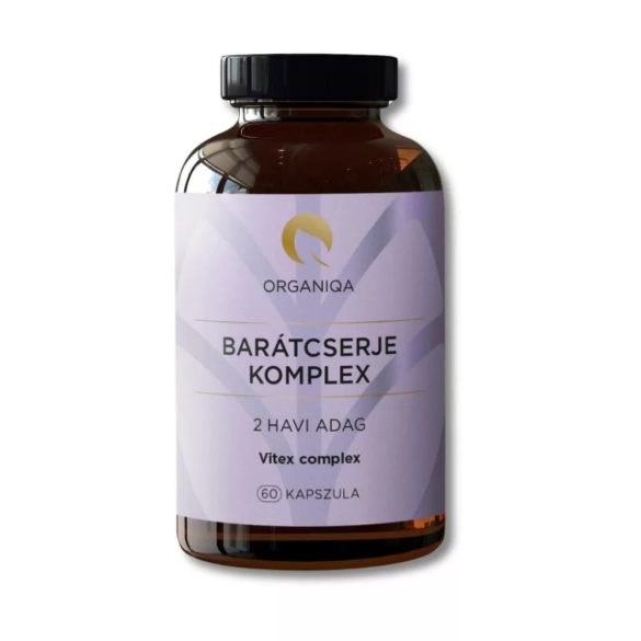 Organiqa Barátcserje komplex kapszula 60 db