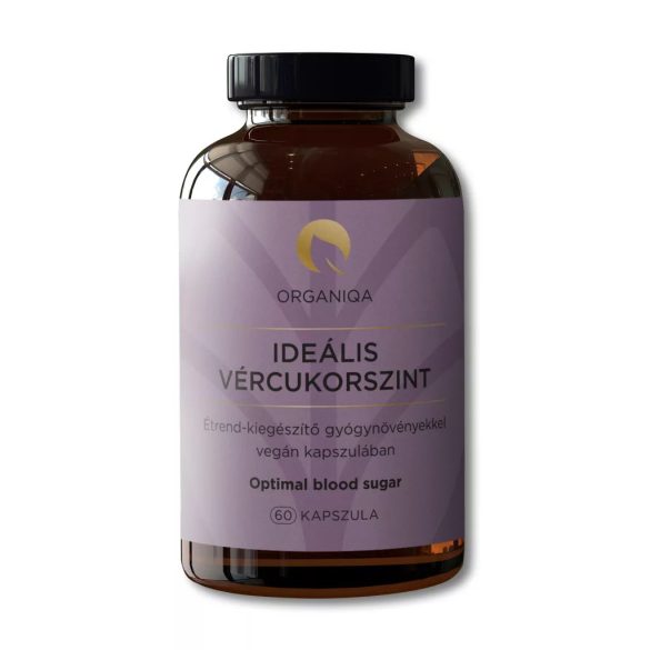 Organiqa Ideális vércukorszint Gymnema sylvestre, keserű dinnye kivonattal kapszula 60 db