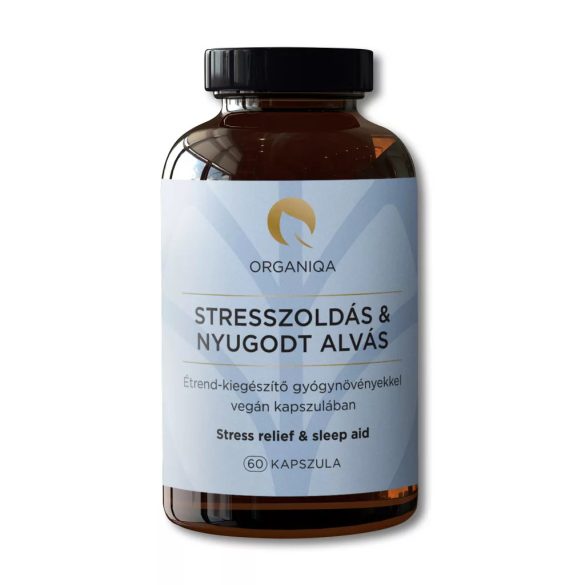 Organiqa Stresszoldás & nyugodt alvás kapszula 60 db