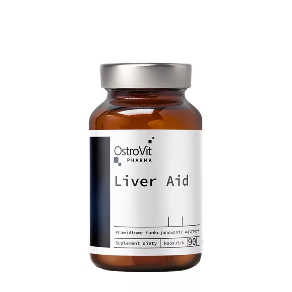 OstroVit Pharma Liver Aid máj komplex kapszula 90 db