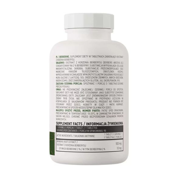 OstroVit Berberine 500 mg tabletta 90 db