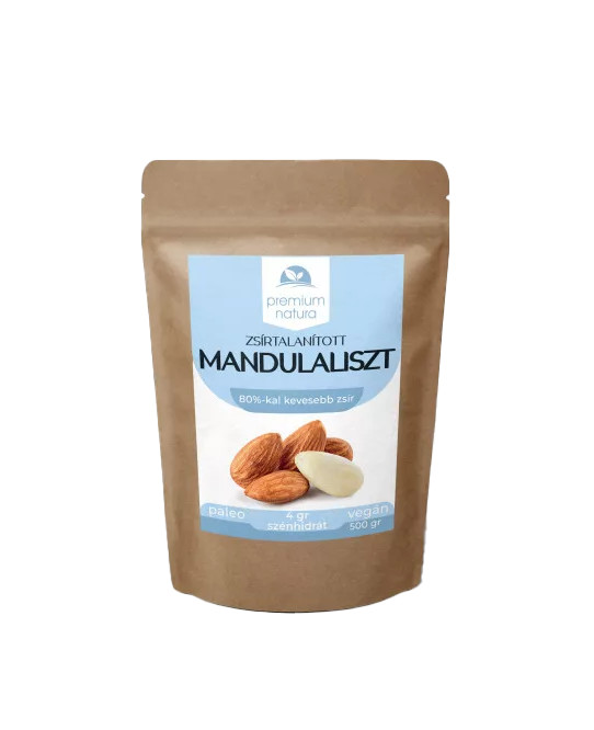 Premium Natura Mandulaliszt zsírtalanított 500 g