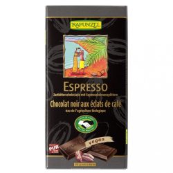 Rapunzel bio vegán félédes kávés csokoládé 80 g