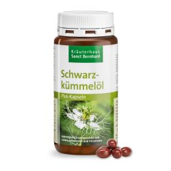   Sanct Bernhard Feketekömény Plus (Nigella sativa) lágykapszula 180 db