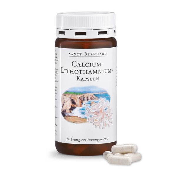Sanct Bernhard Vörös Alga (Lithothamnium calcareum) kalcium 225 mg kapszula 120 db
