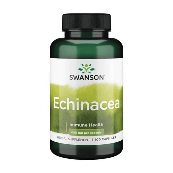 Swanson Bíbor kasvirág (Echinacea) 400 mg kapszula 100 db