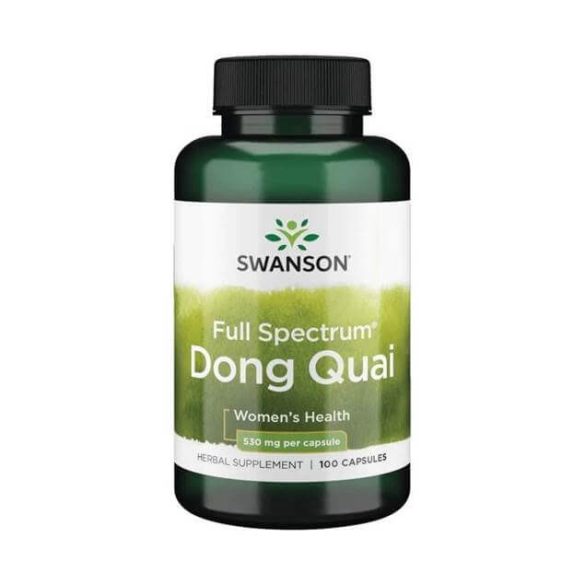 Swanson Dong Quai (Kínai angyalgyökér) 530 mg kapszula 100 db