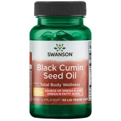   Swanson Feketekömény olaj (Nigella sativa) 500 mg lágykapszula 60 db