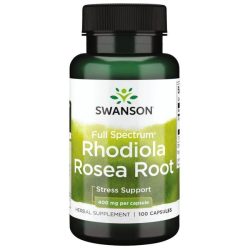   Swanson Aranygyökér (Rhodiola Rosea) 400 mg kapszula 100 db
