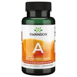Swanson A-vitamin 10.000 NE gélkapszula 250 db