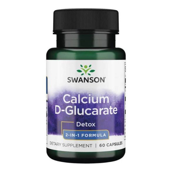 Swanson Calcium D-glucarate (Kálcium D-glukarát) 250 mg kapszula 60 db