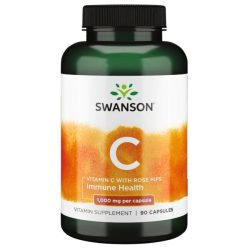 Swanson C-vitamin 1000 mg + csipkebogyó kapszula 90 db