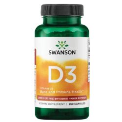 Swanson D3-vitamin 2.000 NE kapszula 250 db