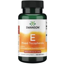   Swanson E-vitamin 400 NE (268 mg) vegyes tokoferol lágyzselatin kapszula 100 db