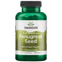 Swanson Görögszéna (Fenugreek) 610 mg kapszula 90 db