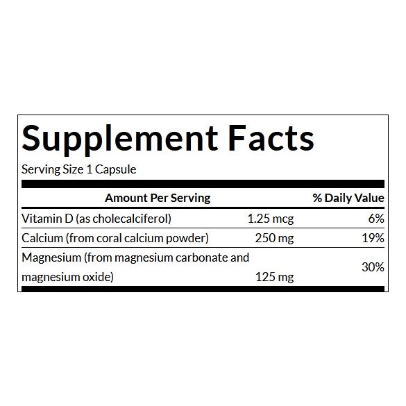 Swanson Korall kálcium komplex +Mg +D-vit. 250/125 mg 180 db