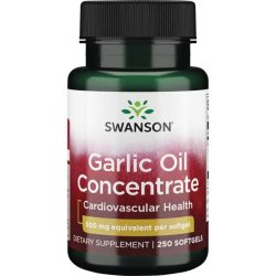   Swanson Fokhagyma olaj koncentrátum 500 mg lágykapszula 250 db 