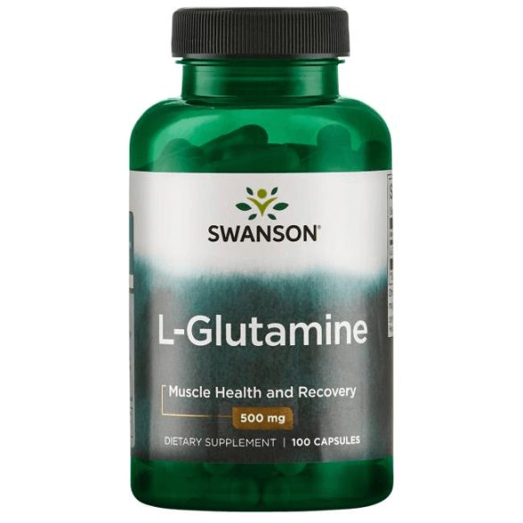 Swanson L-Glutamin 500 mg kapszula 100 db