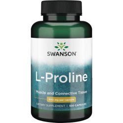 Swanson L-Prolin 500 mg kapszula 100 db 