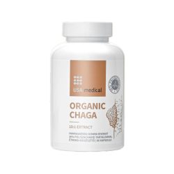   USA medical Organic Chaga Hamvaskéreg gomba 10:1 kivonat 350 mg acerolával kapszula 60 db