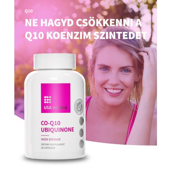 USA medical Q10 koenzim (Ubiquinone) 100 mg kapszula 60 db