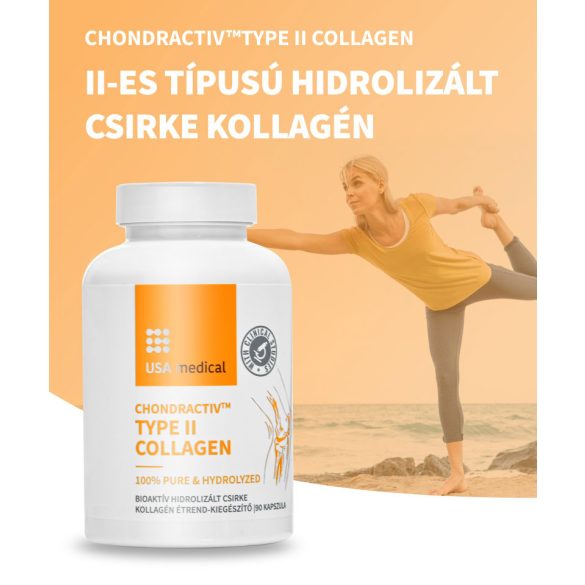 USA medical Csirkeporc kollagén (II-es típusú) ChondrActiv™ kapszula 90 db