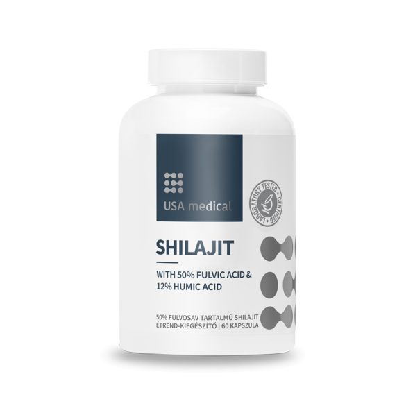 USA medical Shilajit 50% fulvosav, 12% huminsav tartalommal kapszula 60 db