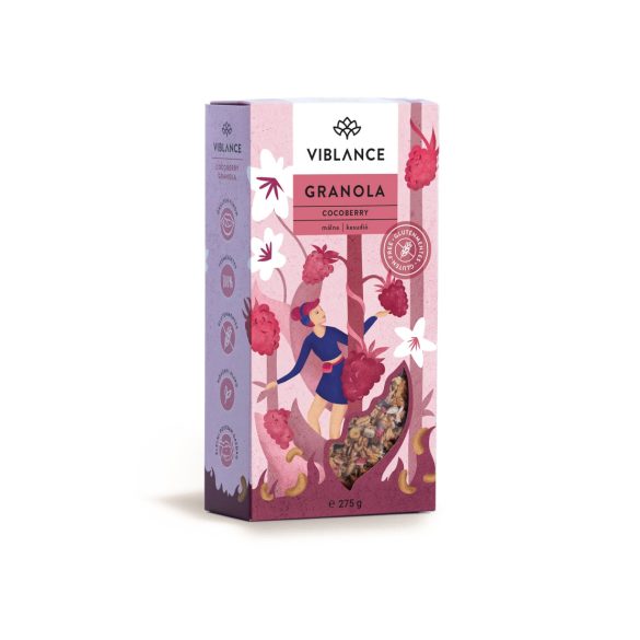 Viblance Granola Cocoberry málna & kesudió 275 g