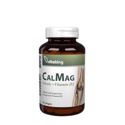   Vitaking CalMag-citrát + D3-vitamin (szerves kálcium, magnézium, D3-vitaminnal) 90 db