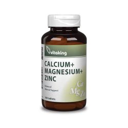 Vitaking CalMagZn (kálcium, magnézium, cink) 100 db