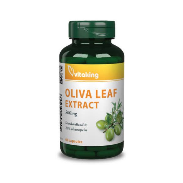 Vitaking Olivalevél (olajfa levél) kivonat 500 mg 60 db