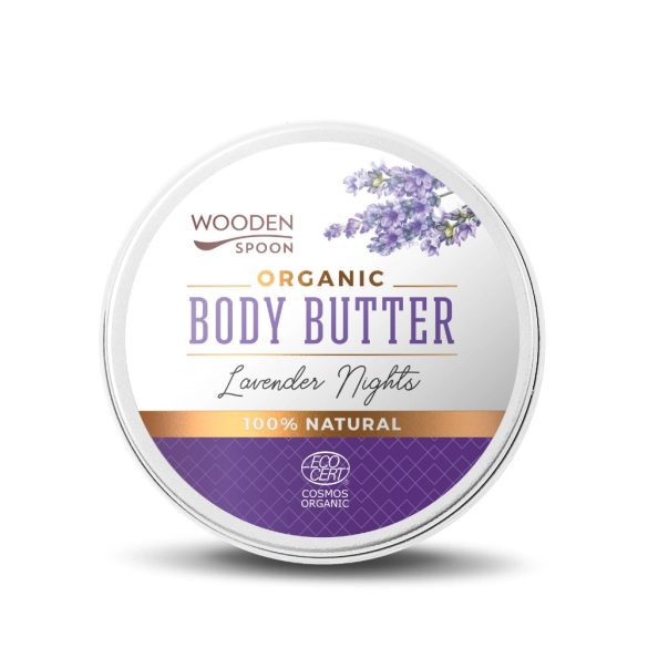 Wooden Spoon Bio testápoló vaj Levendula álom 100 ml