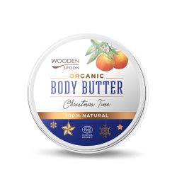   Wooden Spoon Bio testápoló vaj Karácsonyi hangulat limitált kiadás 100 ml