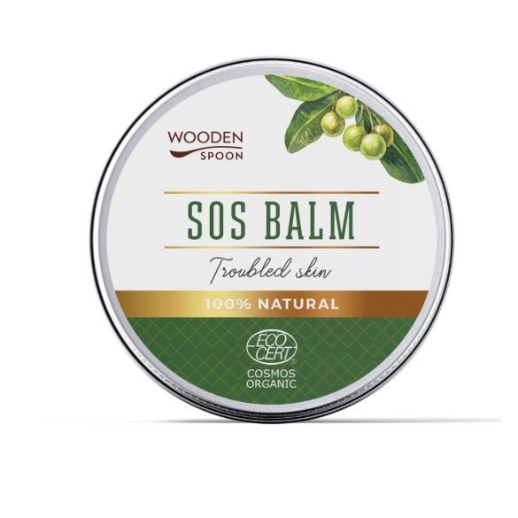 Wooden Spoon Bio SOS balzsam sebekre, sérülésekre 60 ml