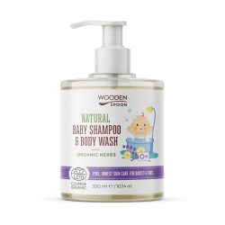   Wooden Spoon Natural Baba sampon és tusfürdő levendulás 300 ml