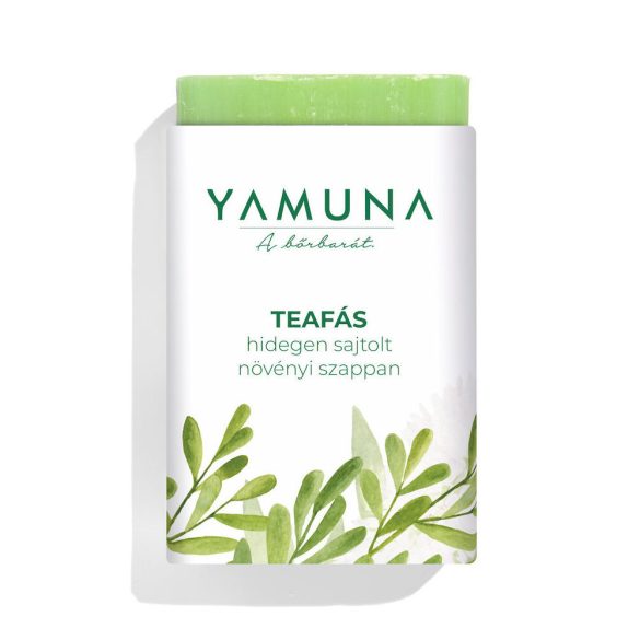 Yamuna Teafás hidegen sajtolt növényi szappan 110 g