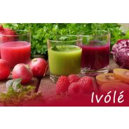 Ivólé, gyümölcslé, zöldséglé, aloe